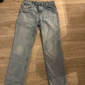 Zara Men's Light Gray Bootcut Jeans